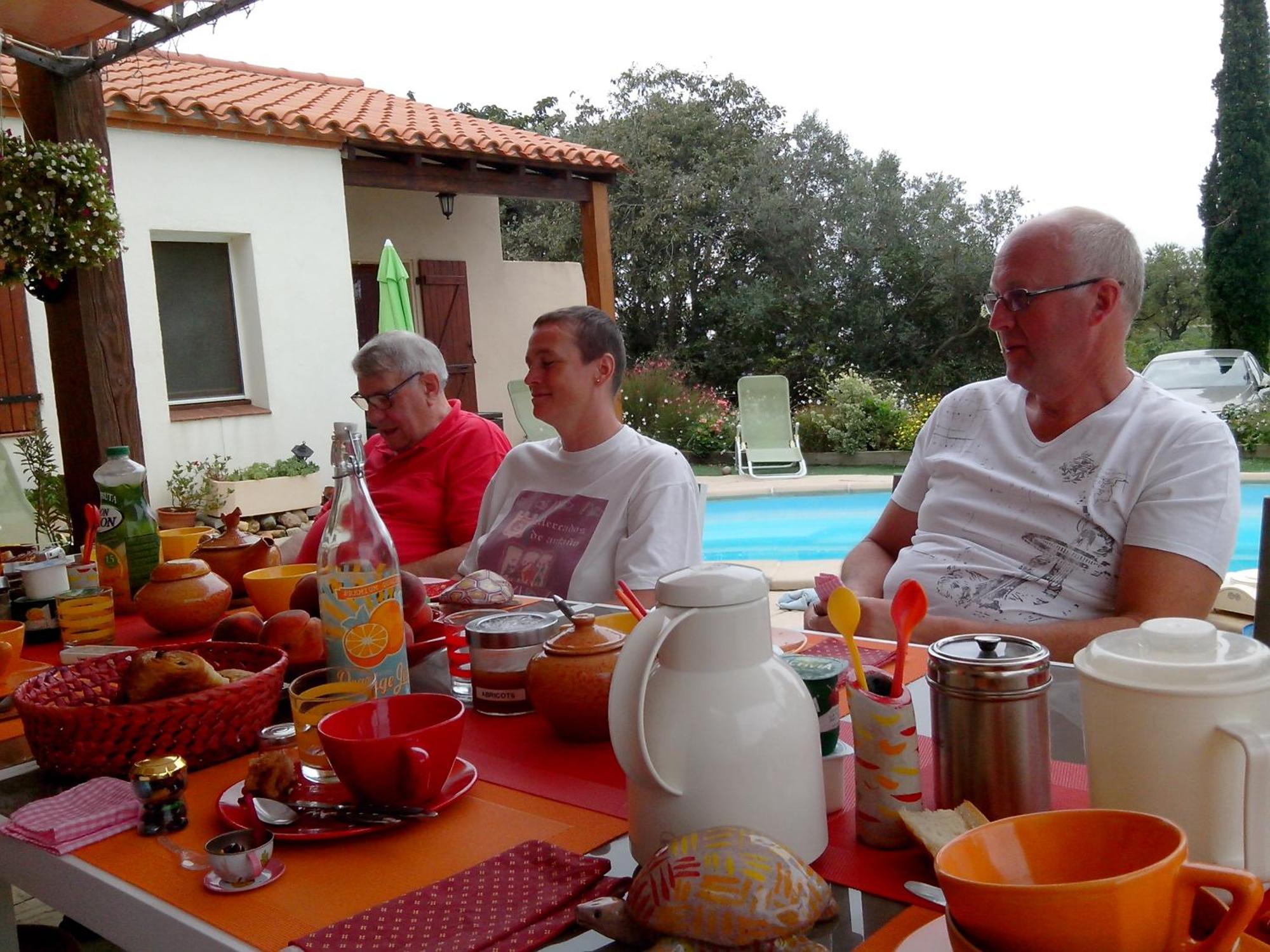 Saint-Hippolyte Mas Soleil Et Vignes住宿加早餐旅馆 外观 照片